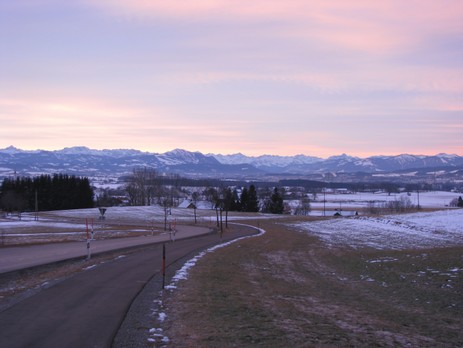 Sonnenaufgang bei Seebach
