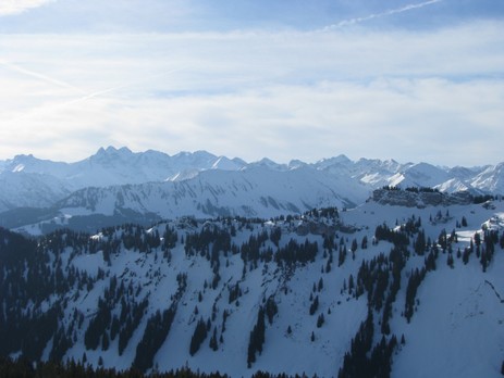 Winter in den Allgäuer Alpen